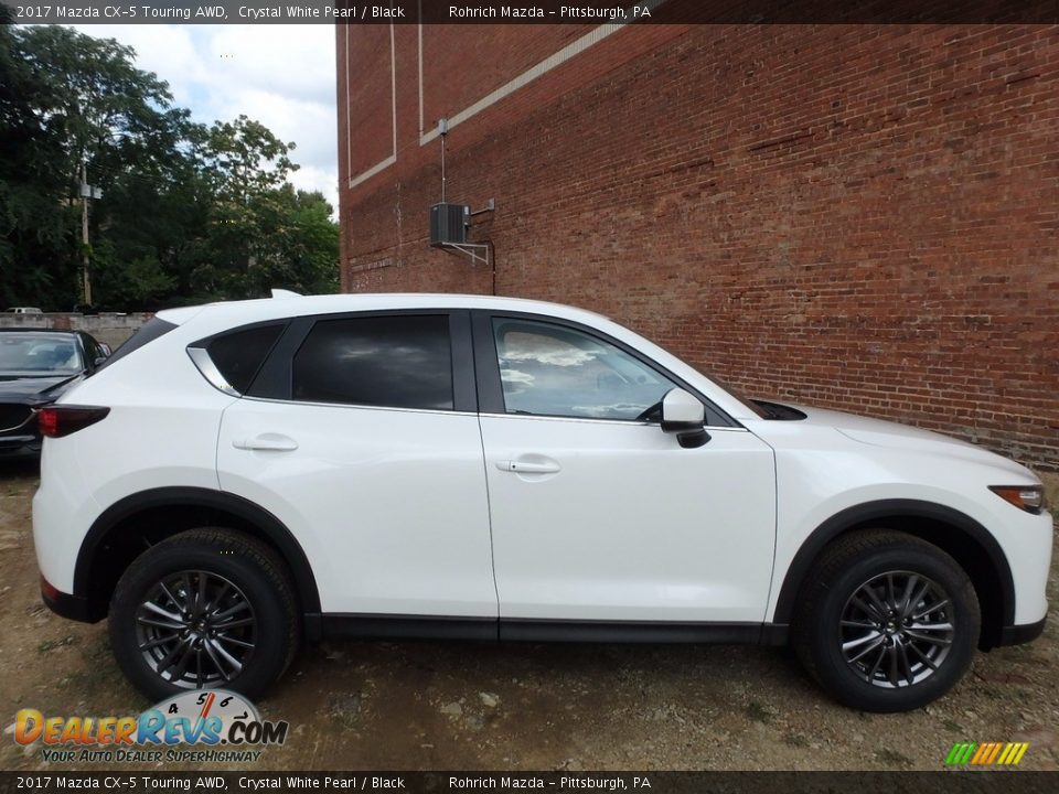 2017 Mazda CX-5 Touring AWD Crystal White Pearl / Black Photo #2