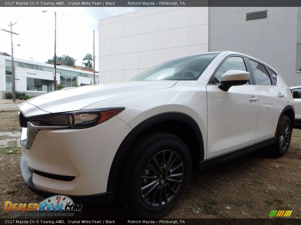 2017 Mazda CX-5 Touring AWD Crystal White Pearl / Black Photo #4