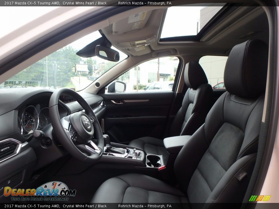 2017 Mazda CX-5 Touring AWD Crystal White Pearl / Black Photo #7