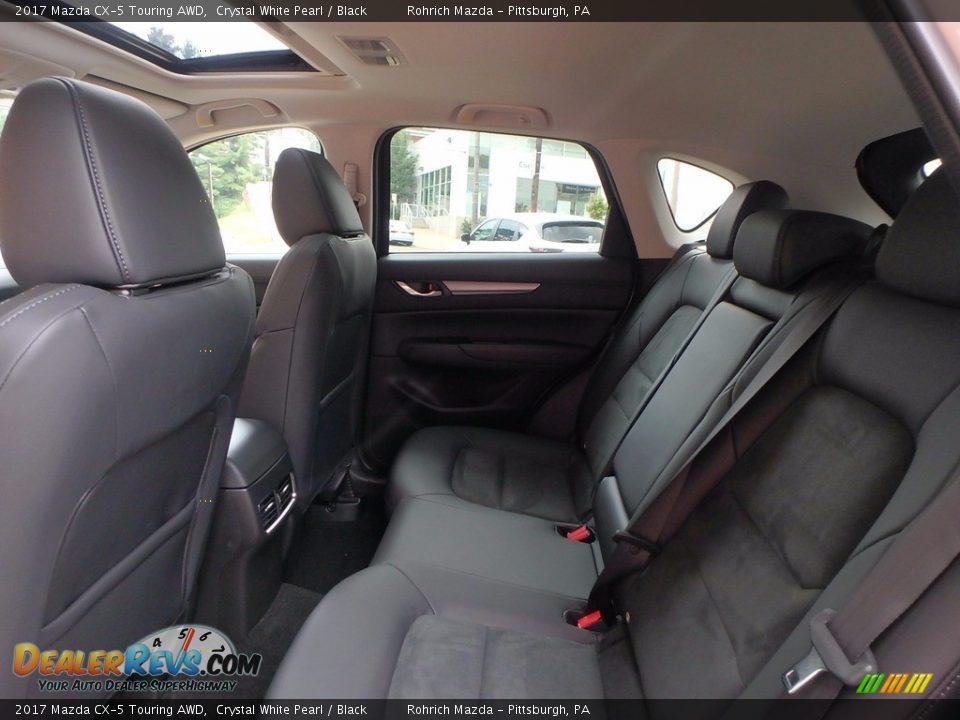 2017 Mazda CX-5 Touring AWD Crystal White Pearl / Black Photo #8