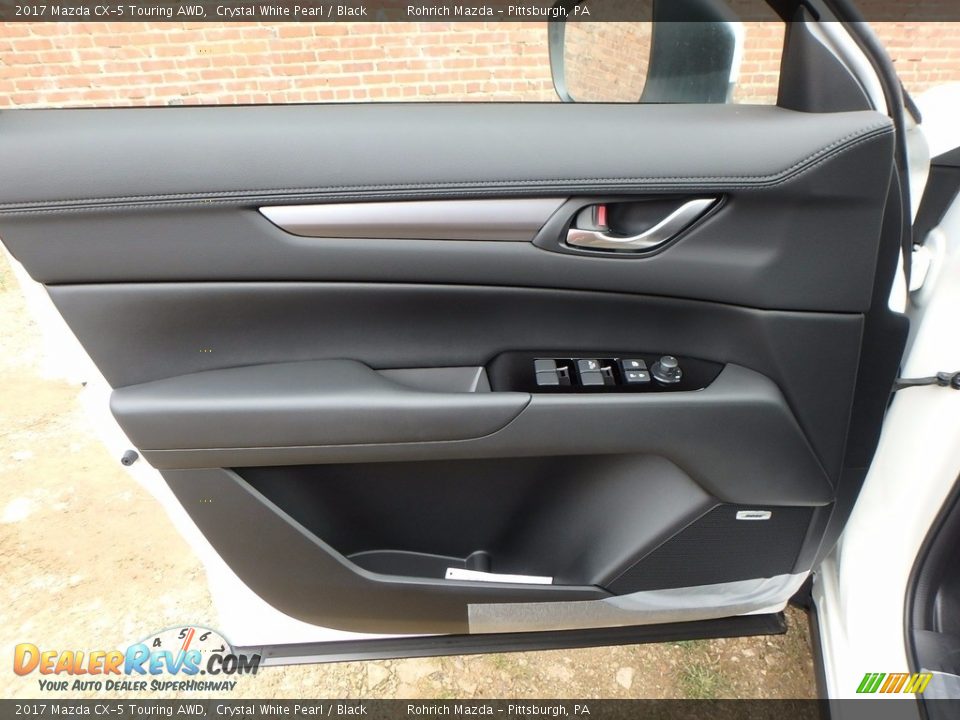 2017 Mazda CX-5 Touring AWD Crystal White Pearl / Black Photo #10