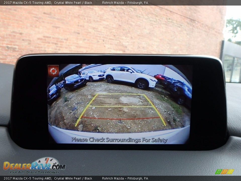 2017 Mazda CX-5 Touring AWD Crystal White Pearl / Black Photo #14