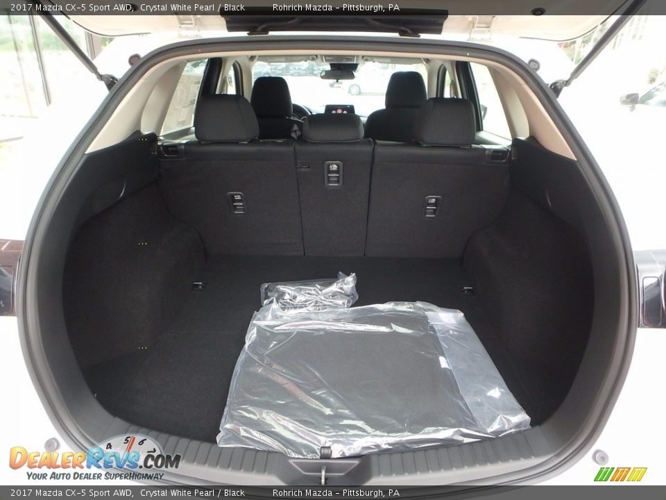2017 Mazda CX-5 Sport AWD Crystal White Pearl / Black Photo #6