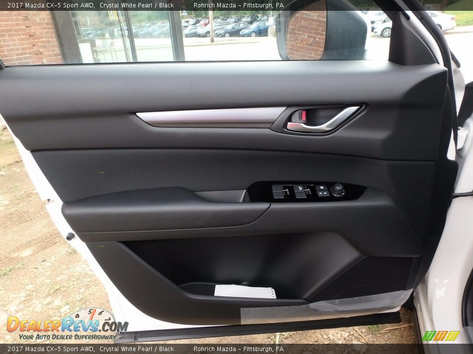 2017 Mazda CX-5 Sport AWD Crystal White Pearl / Black Photo #10
