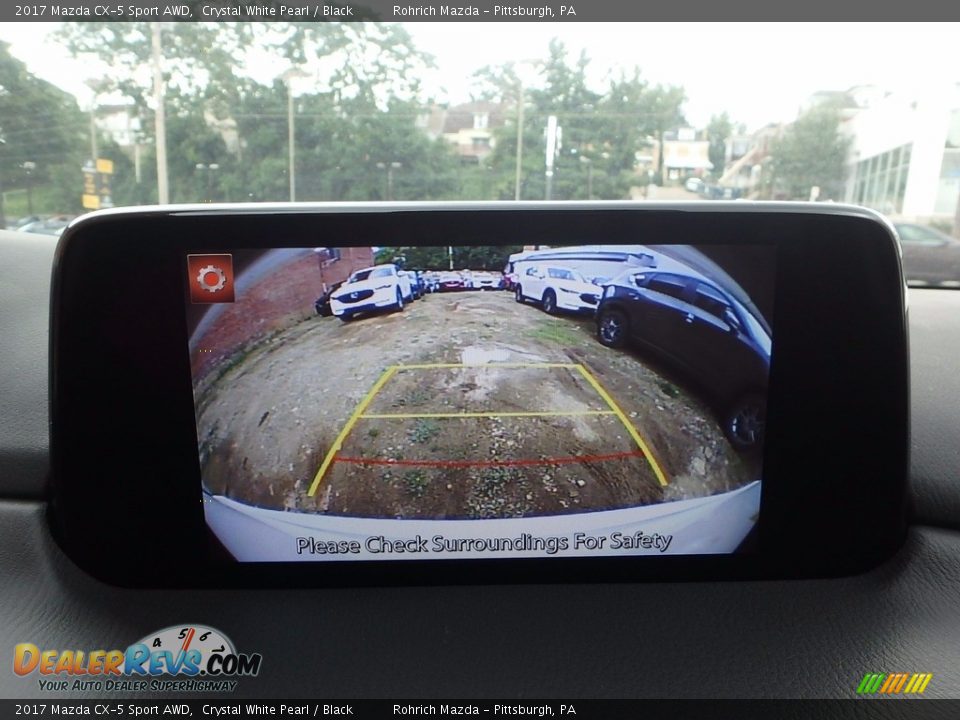 2017 Mazda CX-5 Sport AWD Crystal White Pearl / Black Photo #15