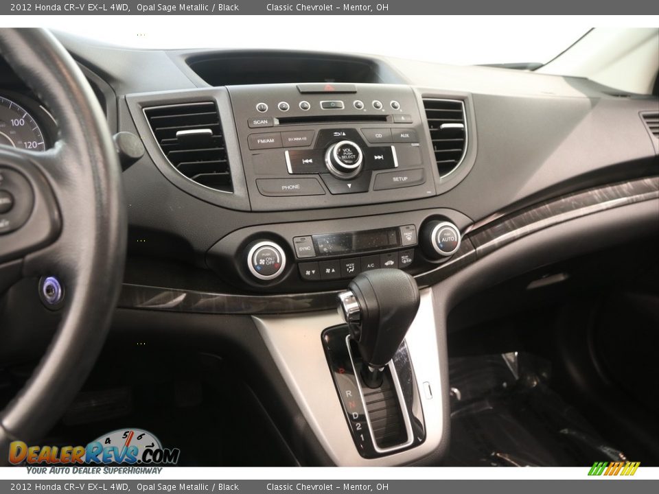 2012 Honda CR-V EX-L 4WD Opal Sage Metallic / Black Photo #8