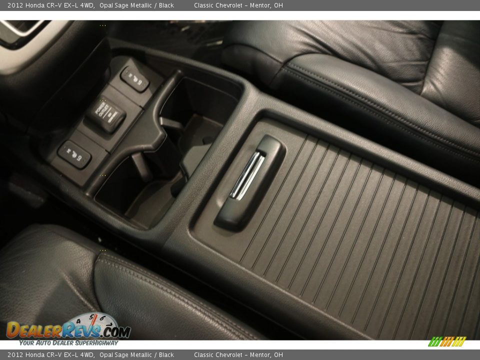 2012 Honda CR-V EX-L 4WD Opal Sage Metallic / Black Photo #10