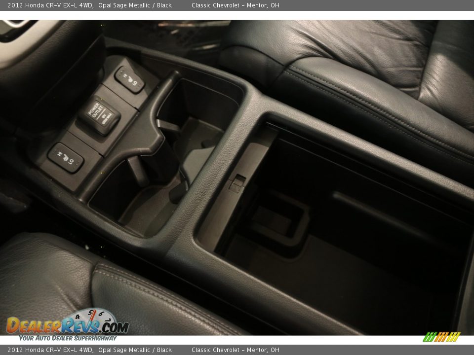 2012 Honda CR-V EX-L 4WD Opal Sage Metallic / Black Photo #11
