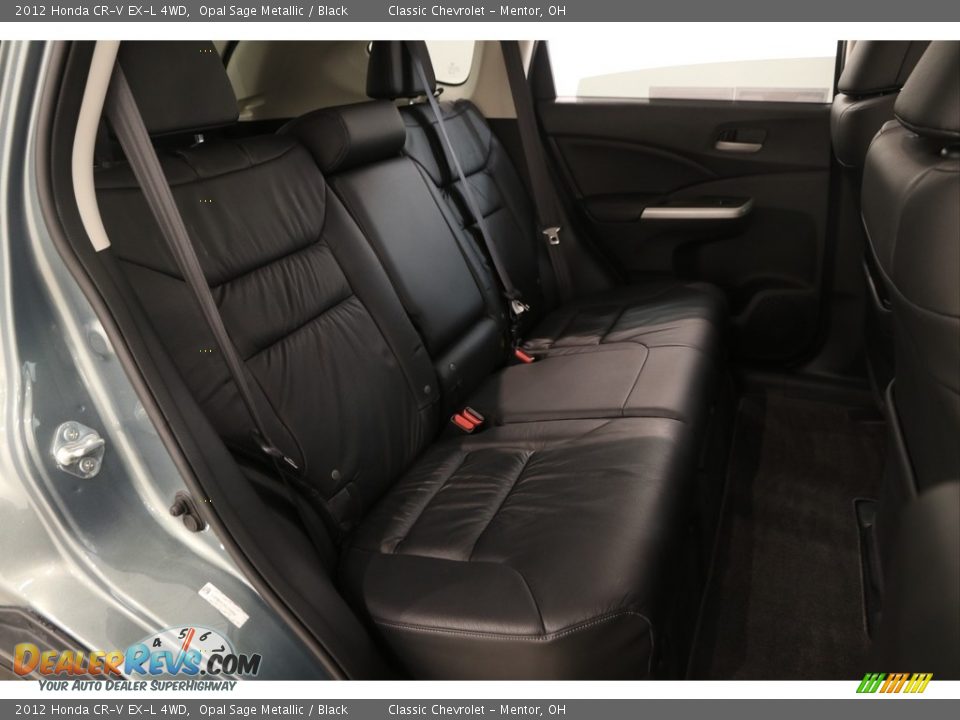 2012 Honda CR-V EX-L 4WD Opal Sage Metallic / Black Photo #13