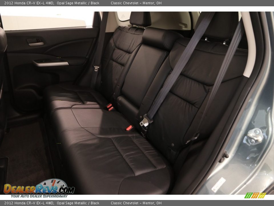 2012 Honda CR-V EX-L 4WD Opal Sage Metallic / Black Photo #14
