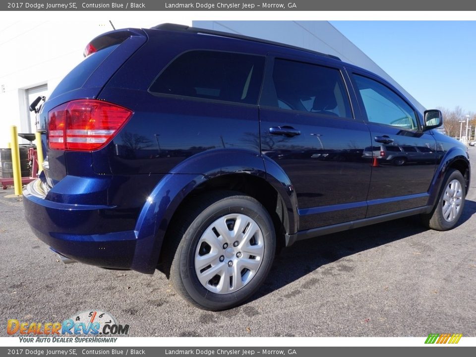 2017 Dodge Journey SE Contusion Blue / Black Photo #3