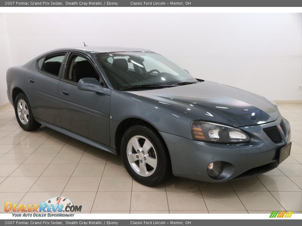 2007 Pontiac Grand Prix Sedan Stealth Gray Metallic / Ebony Photo #1