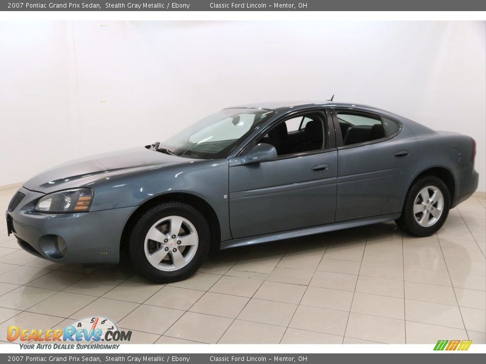 2007 Pontiac Grand Prix Sedan Stealth Gray Metallic / Ebony Photo #3