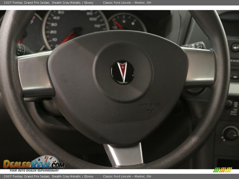 2007 Pontiac Grand Prix Sedan Stealth Gray Metallic / Ebony Photo #6