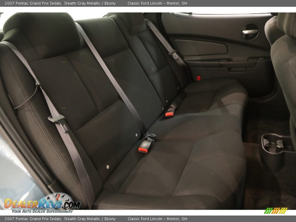 2007 Pontiac Grand Prix Sedan Stealth Gray Metallic / Ebony Photo #13