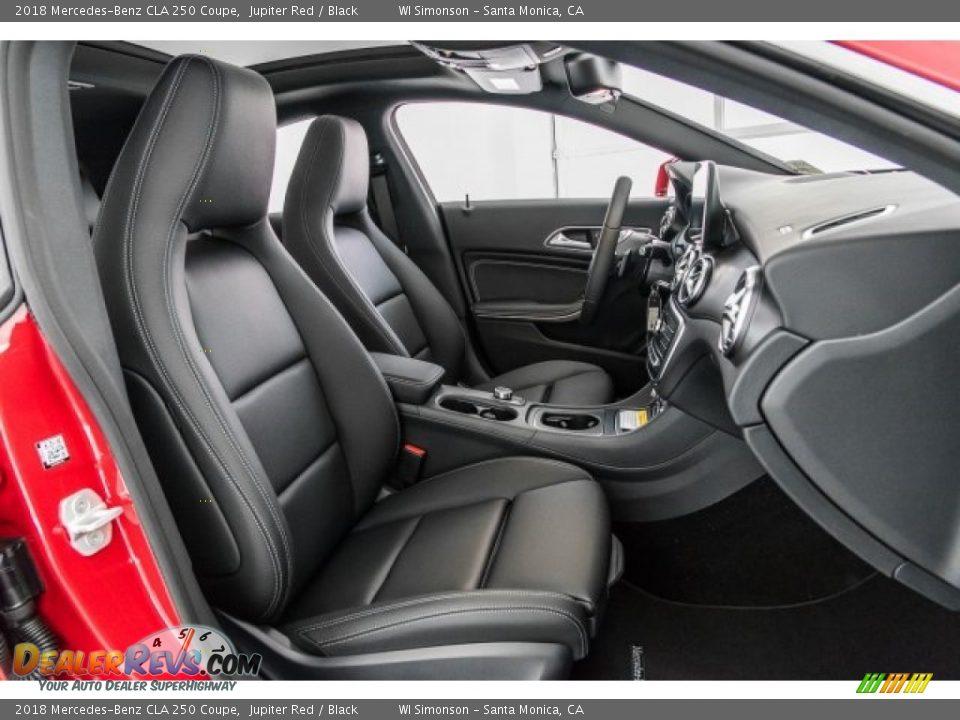 2018 Mercedes-Benz CLA 250 Coupe Jupiter Red / Black Photo #2