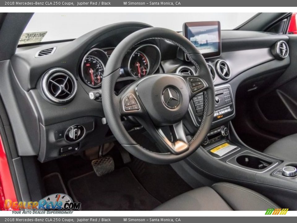 2018 Mercedes-Benz CLA 250 Coupe Jupiter Red / Black Photo #6