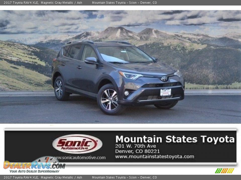 2017 Toyota RAV4 XLE Magnetic Gray Metallic / Ash Photo #1