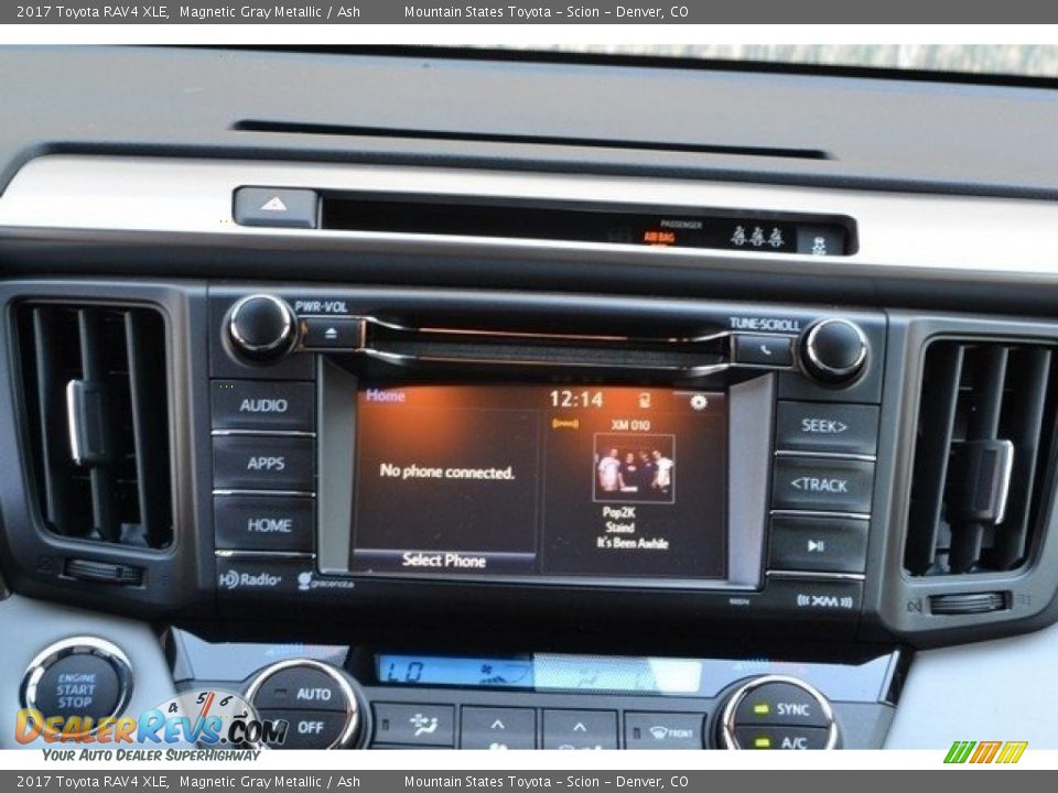 2017 Toyota RAV4 XLE Magnetic Gray Metallic / Ash Photo #6