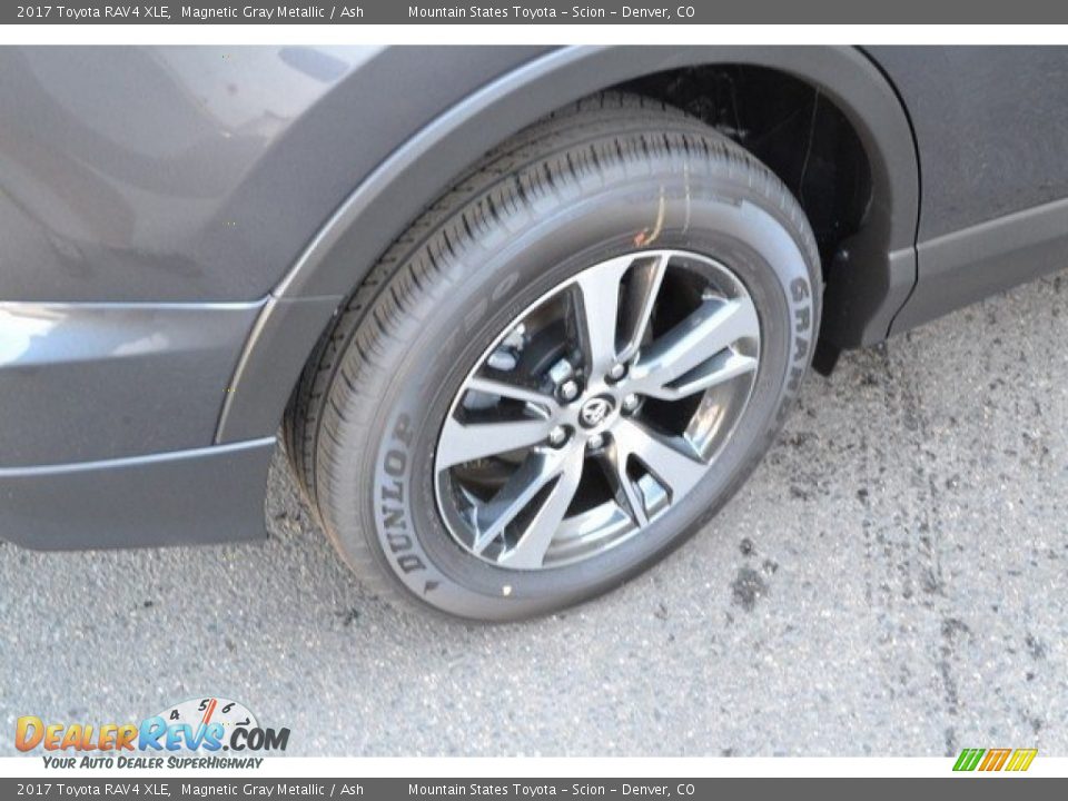 2017 Toyota RAV4 XLE Magnetic Gray Metallic / Ash Photo #9