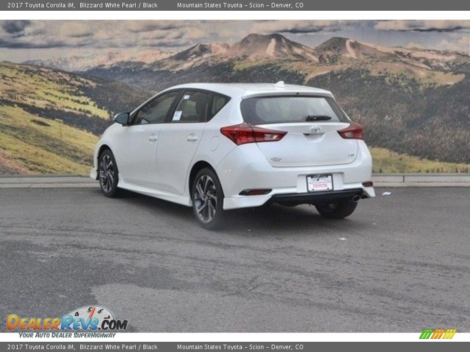 2017 Toyota Corolla iM Blizzard White Pearl / Black Photo #3