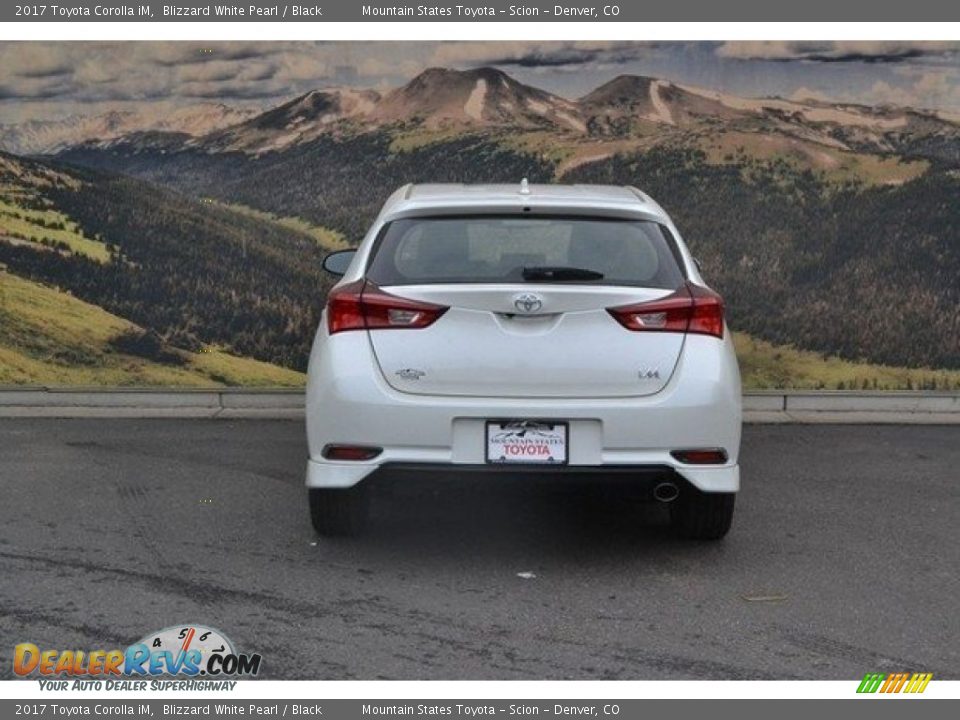 2017 Toyota Corolla iM Blizzard White Pearl / Black Photo #4