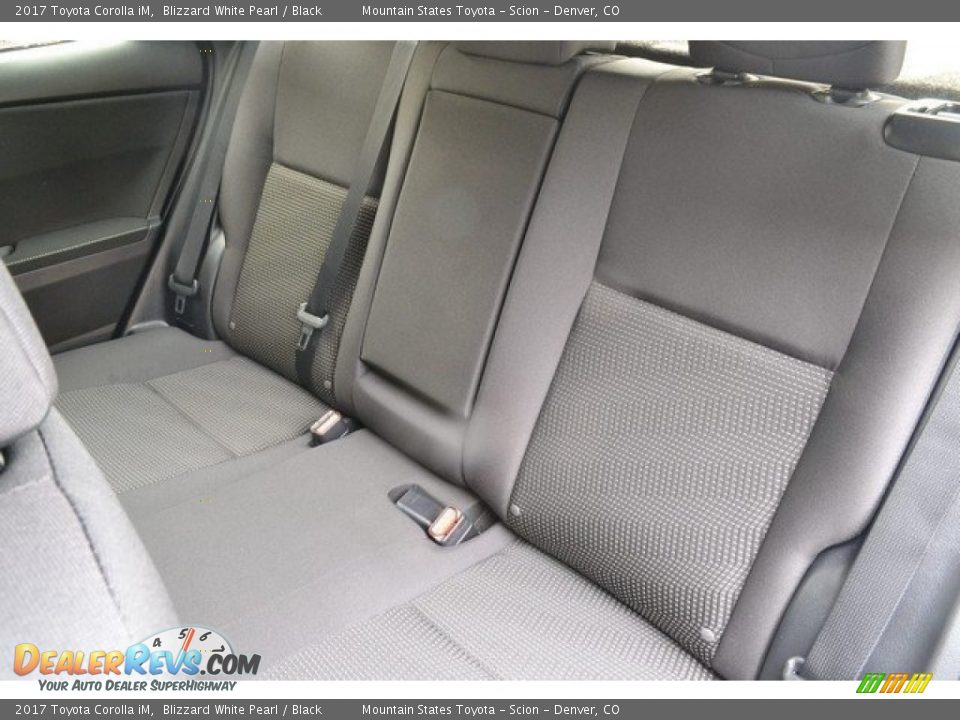 2017 Toyota Corolla iM Blizzard White Pearl / Black Photo #7