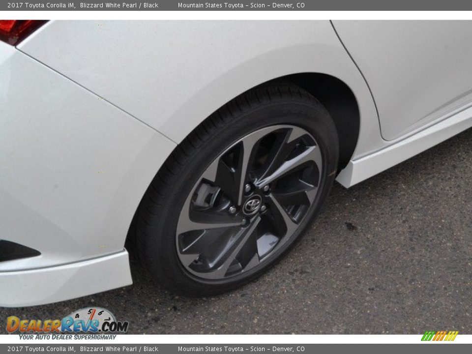 2017 Toyota Corolla iM Blizzard White Pearl / Black Photo #9