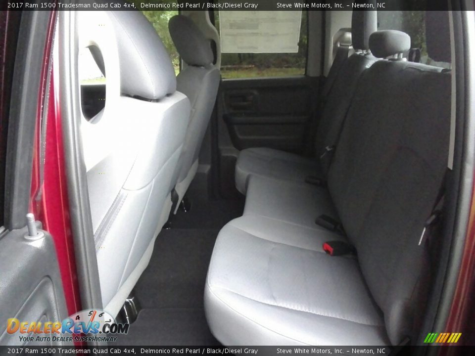2017 Ram 1500 Tradesman Quad Cab 4x4 Delmonico Red Pearl / Black/Diesel Gray Photo #10