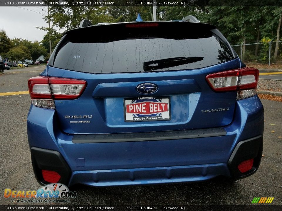 2018 Subaru Crosstrek 2.0i Premium Quartz Blue Pearl / Black Photo #5