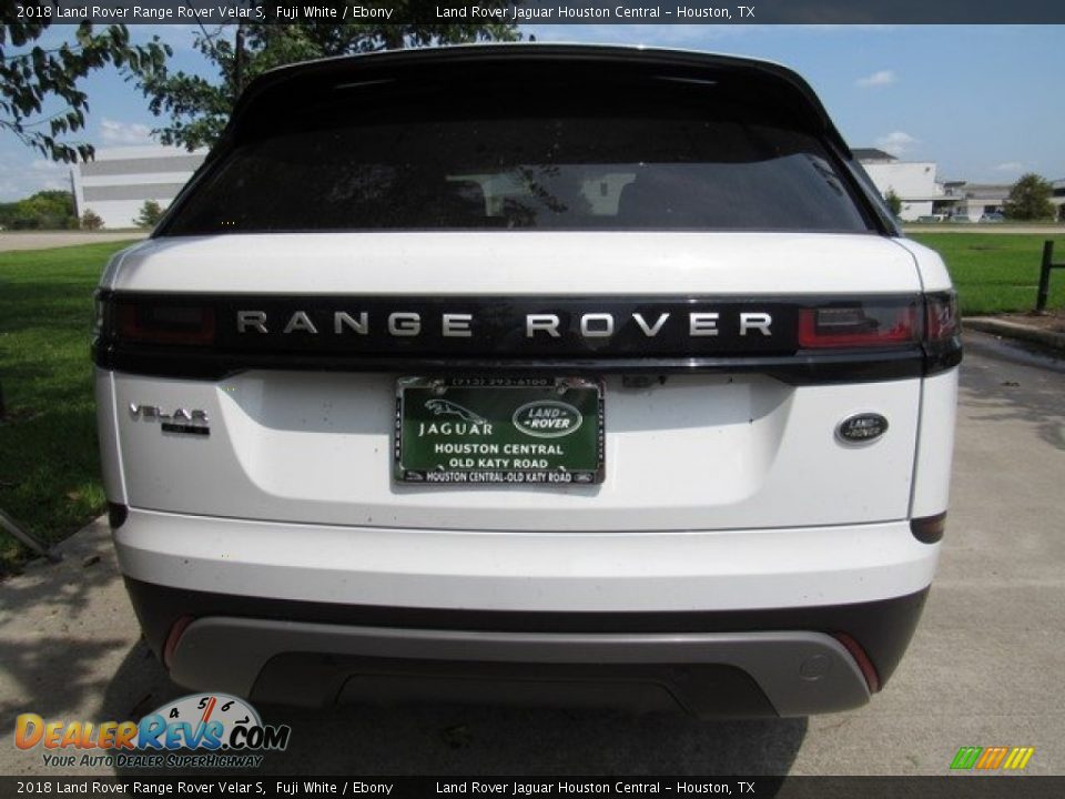 2018 Land Rover Range Rover Velar S Fuji White / Ebony Photo #8