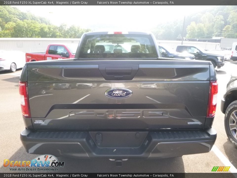 2018 Ford F150 XL SuperCab 4x4 Magnetic / Earth Gray Photo #6