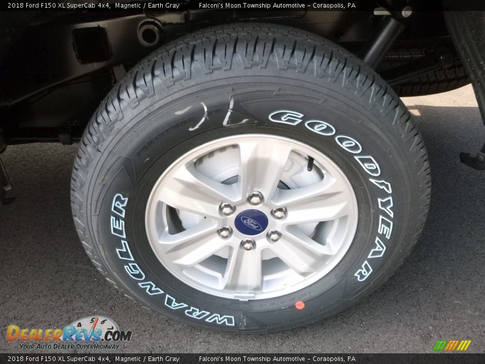2018 Ford F150 XL SuperCab 4x4 Magnetic / Earth Gray Photo #7