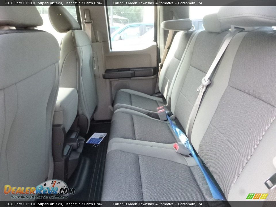 2018 Ford F150 XL SuperCab 4x4 Magnetic / Earth Gray Photo #8