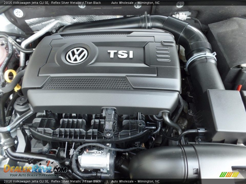 2016 Volkswagen Jetta GLI SE Reflex Silver Metallic / Titan Black Photo #6