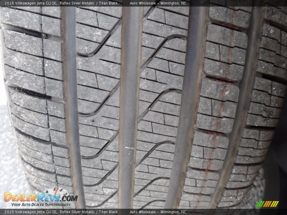 2016 Volkswagen Jetta GLI SE Reflex Silver Metallic / Titan Black Photo #9