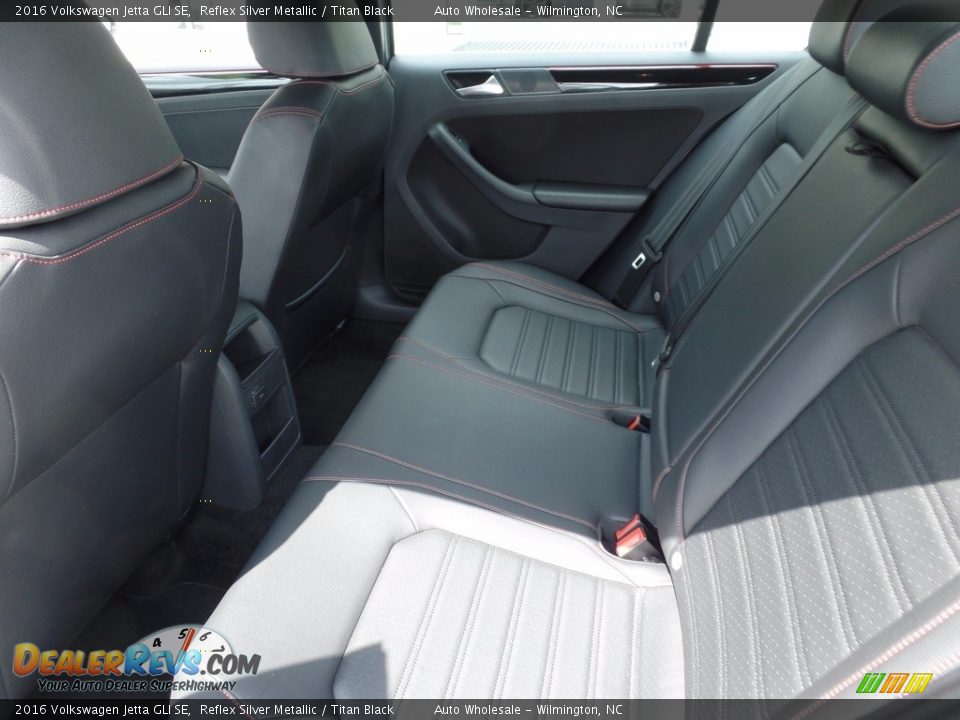 2016 Volkswagen Jetta GLI SE Reflex Silver Metallic / Titan Black Photo #12