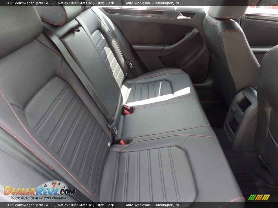 2016 Volkswagen Jetta GLI SE Reflex Silver Metallic / Titan Black Photo #14