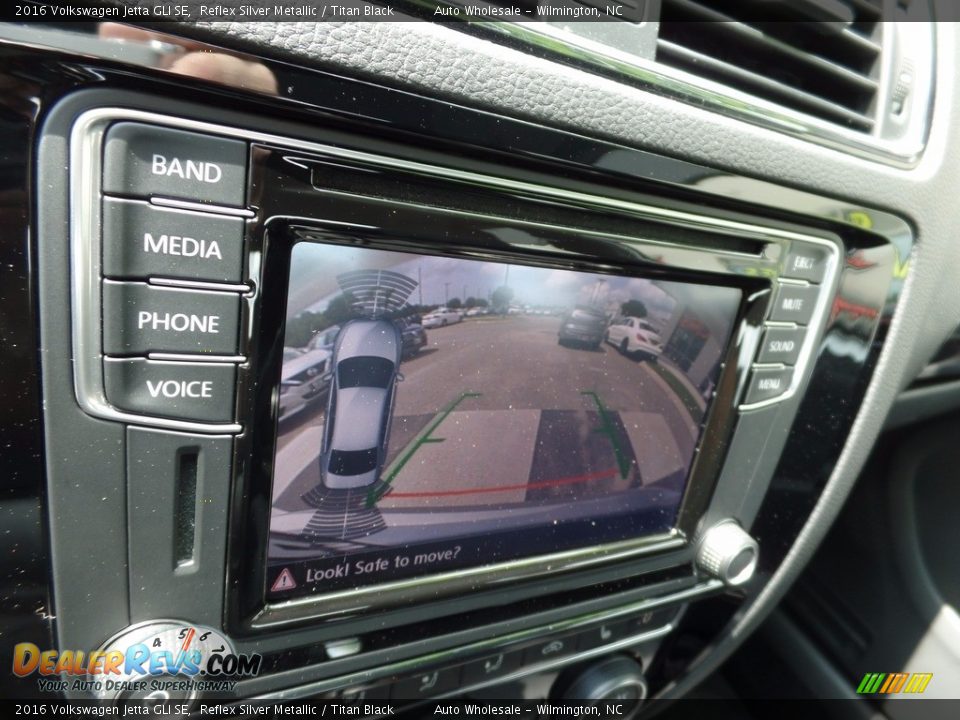 2016 Volkswagen Jetta GLI SE Reflex Silver Metallic / Titan Black Photo #18