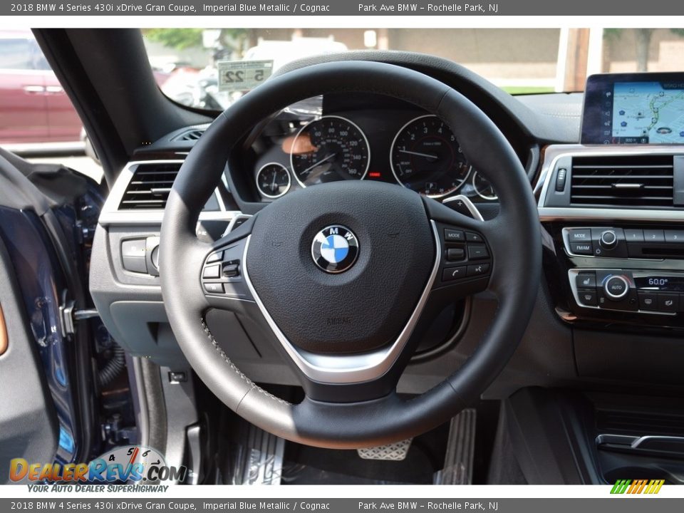 2018 BMW 4 Series 430i xDrive Gran Coupe Steering Wheel Photo #18