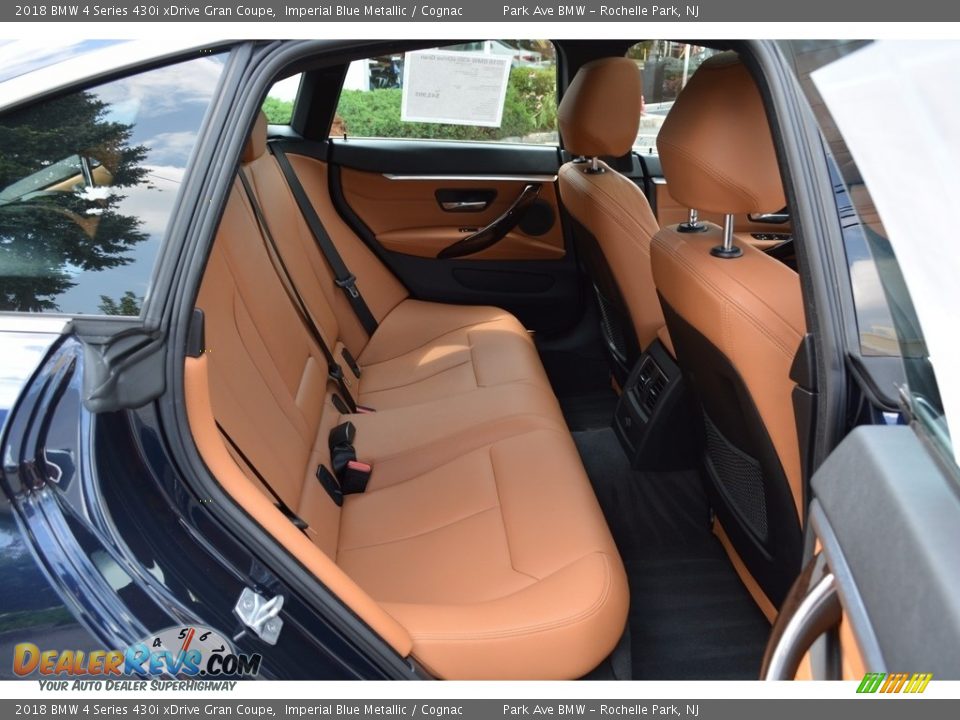 Rear Seat of 2018 BMW 4 Series 430i xDrive Gran Coupe Photo #25