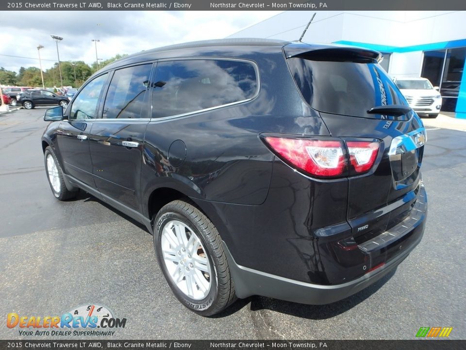 2015 Chevrolet Traverse LT AWD Black Granite Metallic / Ebony Photo #4