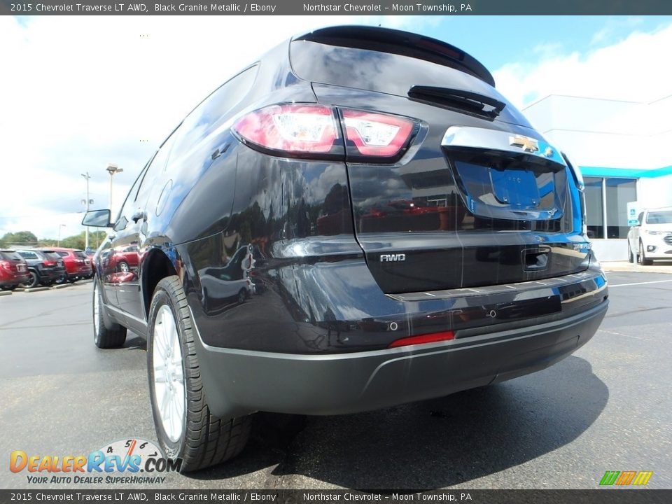 2015 Chevrolet Traverse LT AWD Black Granite Metallic / Ebony Photo #5