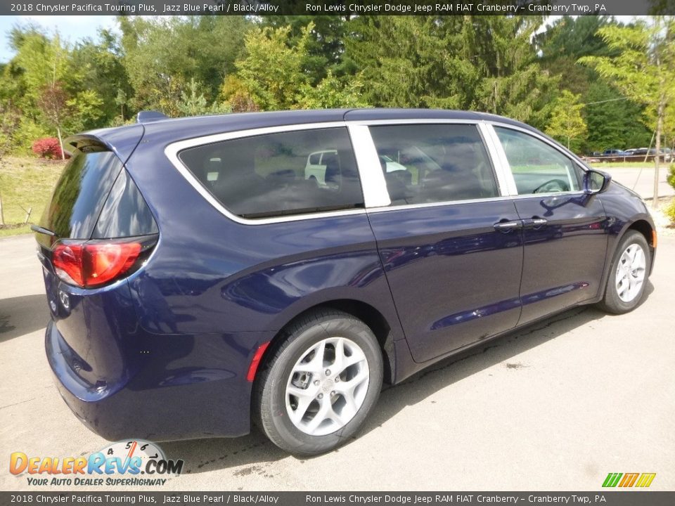 2018 Chrysler Pacifica Touring Plus Jazz Blue Pearl / Black/Alloy Photo #5