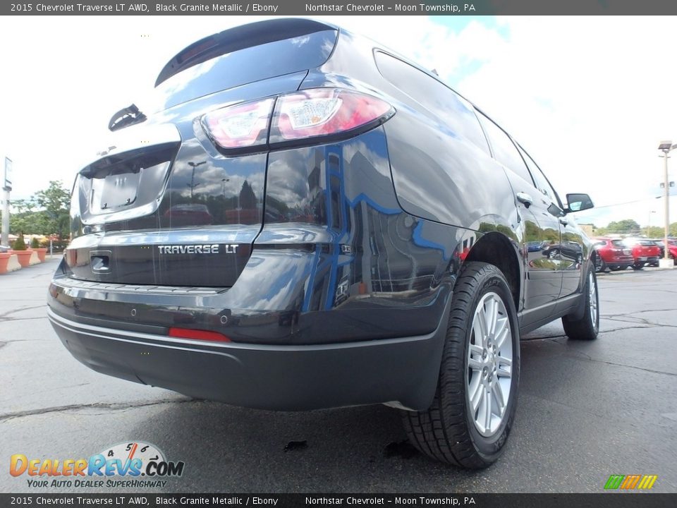 2015 Chevrolet Traverse LT AWD Black Granite Metallic / Ebony Photo #9