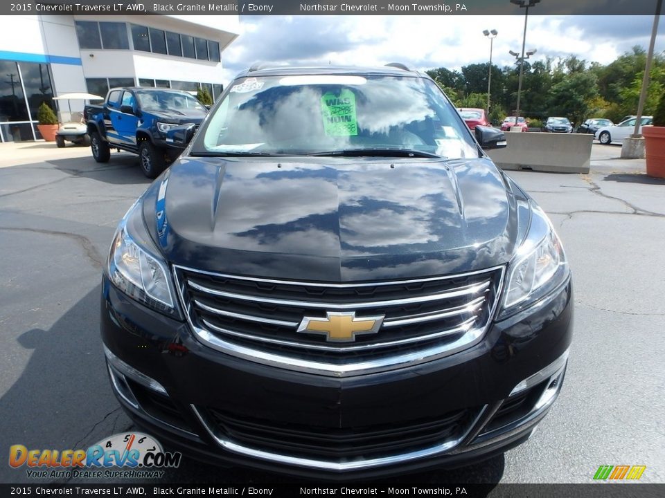 2015 Chevrolet Traverse LT AWD Black Granite Metallic / Ebony Photo #13