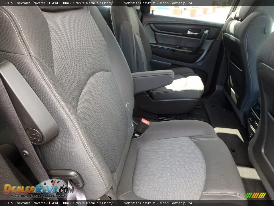 2015 Chevrolet Traverse LT AWD Black Granite Metallic / Ebony Photo #18
