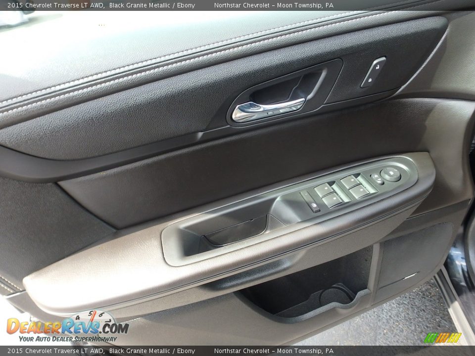 2015 Chevrolet Traverse LT AWD Black Granite Metallic / Ebony Photo #25