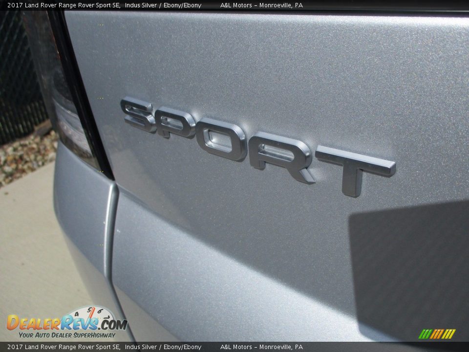 2017 Land Rover Range Rover Sport SE Indus Silver / Ebony/Ebony Photo #5