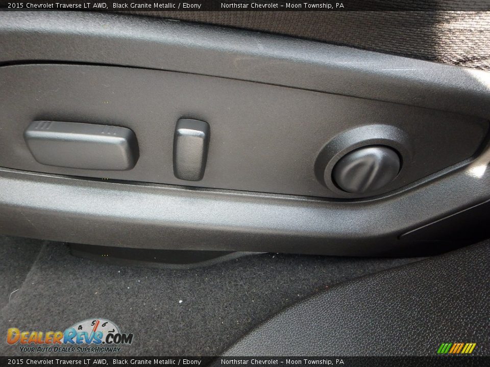 2015 Chevrolet Traverse LT AWD Black Granite Metallic / Ebony Photo #26